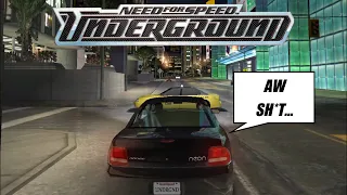 NFS Underground: Crashes and Random Moments Episode #1