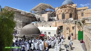 Hosanna (Palm Sunday)|Ethiopian Orthodox Tewahedo Celebration 2024| የሆሣዕና በዓል በኢየሩሳሌም2016 #jerusalem