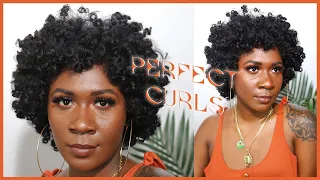 The PERFECT Flexi Rod Set on Stretched Natural Hair | Nia Imani