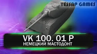 VK 100.01 (P)  💂‍♀️  WOT BLITZ   💂‍♀️ НЕМЕЦКИЙ МАСТОДОНТ 💂‍♀️ ТЯЖИ ГЕРМАНИИ