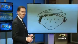 Ethan Forhetz's viral video about police sketch on CBS Late Late Show