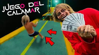 JUGAMOS EL JUEGO DEL CALAMAR EN LA VIDA REAL! 3er nivel