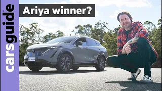 2023 Nissan Ariya review: New electric car takes aim at Tesla Model Y SUV in preview EV test