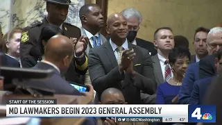 Maryland Lawmakers Begin 2023 General Assembly | NBC4 Washington