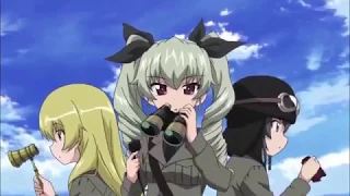 Girls Und Panzer - "Funiculi Funicula" by Anzio's girls