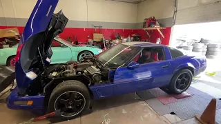 DYNO RUN: C4 GRAND SPORT ... did GM criminally underrate these motors? (yes)