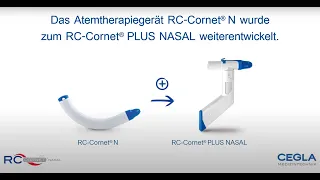 RC-Cornet® PLUS NASAL Atemtherapiegerät - freie Nase ohne Medikamente