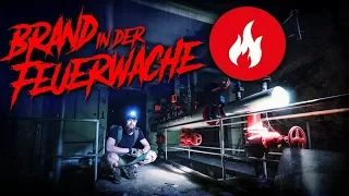 BRAND in der FEUERWACHE - verlassene Feuerwehr - LOST PLACES | Fritz Meinecke