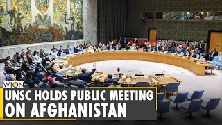 UN Security Council holds emergency meeting on Afghanistan under India's presidency| New York | WION