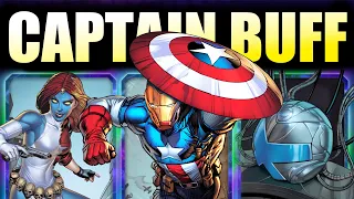 Captain America di BUFF, Deck Cerebro SEMAKIN 200 IQ - Marvel Snap