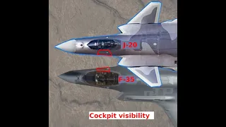 J-20 design flaws: Poor cockpit visibility and stealth