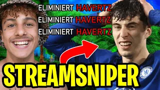 Ich STREAMSNIPE KAI HAVERTZ⚽️ bis er KOMPLETT AUSRASTET und den STREAM BEENDET.. Fortnite 3