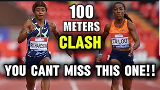 Shacarri Richardson vs Marie Talou in 100m|| The Epic Showdown!!