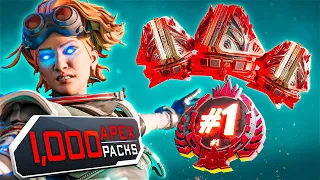 Opening 1,000 Apex Packs on the #1 Predator's Account! (HOW MANY HEIRLOOMS?!)