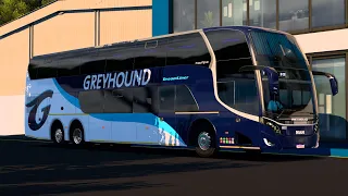 Greyhound MAN Neobuss  N10 DD | Euro Truck Simulator 2 | SFG Garage Visit