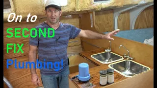 A "THANKS" 🙏 & Galley Plumbing Ep.112 -Building my steel sailing yacht