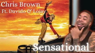 Chris Brown - Sensational feat. Davido & Lojay (Official Audio) | Reaction