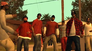 GTA San Andreas Blood vs Crips Mod V3 (android)