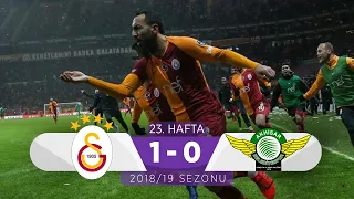 Galatasaray (1-0) Akhisarspor | 23. Hafta - 2018/19