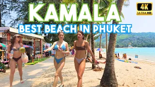 【🇹🇭 4K】Escape to paradise at Kamala Beach in Phuket Thailand