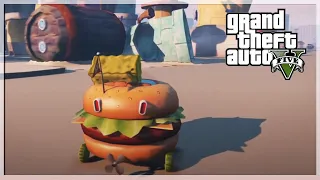 EXPLORING BIKINI BOTTOM IN GTA 5! (GTA 5 MODS)