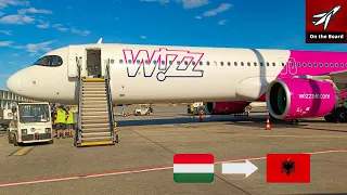 TRIP RIPORT|| Cool albanian flight! || Wizzair || Airbus A321 Neo || Budapest - Tirana