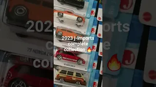 hotwheels 2023 j-imports complete collection 🔥