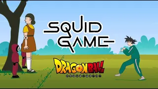 Squid Game Dragon Ball Version Parody (What If Goku & Vegeta Playing Squid Game Animation)