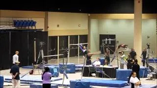 2011 Charity Level 9 First Meet Uneven Bars