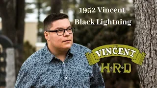 RICHIE OLIVER: 1952 Vincent Black Lightning (COVER)