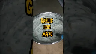 Delicious Garlic Herb Mayo #shorts #ytshorts #youtubeshorts