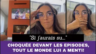 CHOC: Hilona découvre le rapprochement entre Julien et Océane! Elle commente les episodes!