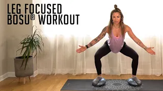 Leg Focused BOSU® Workout | Yoga By Candace using the Pods XL