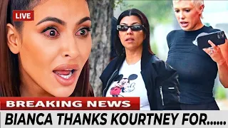 Kim K "GONE MAD" After Bianca Reveals How Kourtney Saved Her From Kim