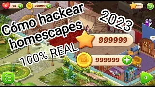 ¡Cómo hackear homescapes 2023 desde tu celular! 100% real |Wilson YT