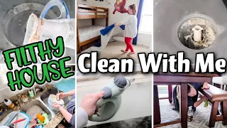 FILTHY HOUSE CLEAN WITH ME 2021! TWO DAY EXTREME CLEANING MOTIVATING!