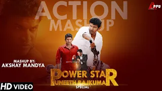Action Mashup 1|Puneeth Rajkumar New Kannada Fights Video|Power Star|Appu|A M Edits