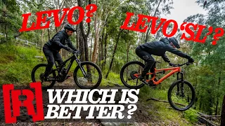 Specialized Levo 'vs Levo SL which is the better eMTB? Latest 2023 models.