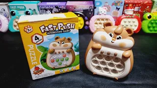 Hello Kitty Toys | 4 Minutes Satisfying with Unboxing Push Pop It Game Console Fidget Toy ASMR