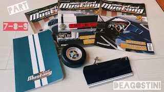 Сборка Ford Mustang Shelby GT-500 в Масштабе 1/8 от компании Deagostini | part 3 | журналы 7-8-9
