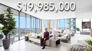 Inside a $19,985,000 FULL FLOOR MIAMI PENTHOUSE in One Thousand Museum by Zaha Hadid