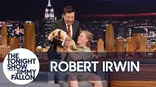 Jimmy Gets Attacked by Robert Irwin's Anteater