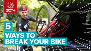 5 Ways You're Actually Destroying Your Bike And How To Avoid Doing Them