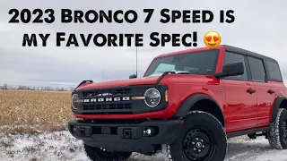 2023 Ford Bronco 7 Speed Review and 0-60!