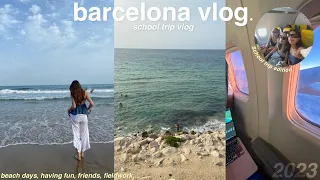 Barcelona 2023 vlog🌴🥥 (school trip with friends)