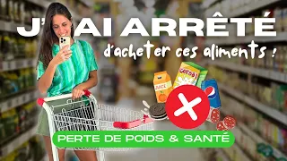 8 aliments que tu dois ARRÊTER D'ACHETER en 2024 | PERTE DE POIDS & Santé