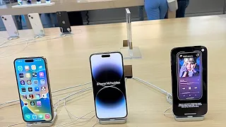 iPhone 14 Pro Max 1 TB Shopping Vlog at the Apple Store *on release date*