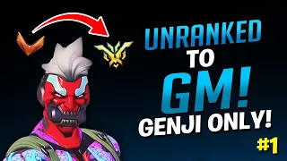 Unranked To GM Genji Only! - Ep. 1