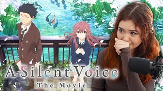 this movie was BEAUTIFUL | A Silent Voice Movie Reaction - first time watching!