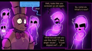 Springtrap and Deliah redub part 6 (five nights at Freddy’s comic dub)